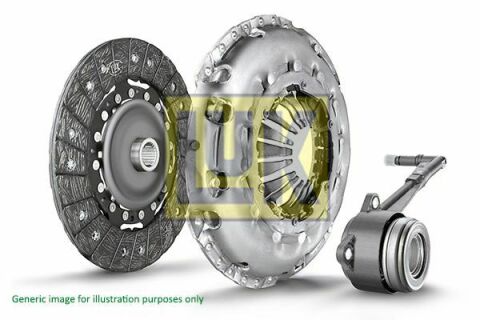 Комплект зчеплення Ford Transit 2.0DI 00-06, FWD, 55/63/74kw, d=250mm