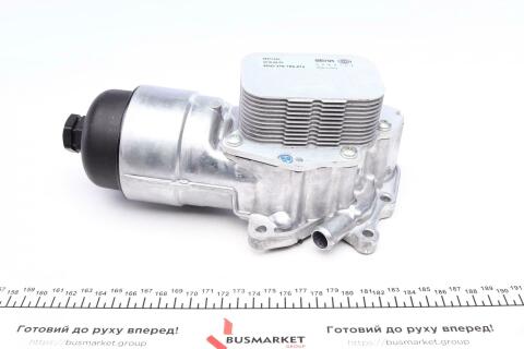 Радиатор масляный Citroen Berlingo/Peugeot Partner 1.6 HDI 05- (теплообменник с корпусом фильтра)