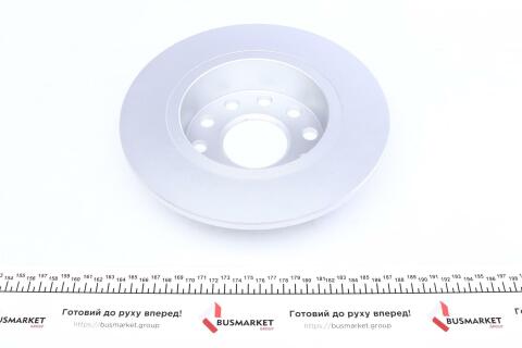 Диск тормозной (задний) Audi A3/Skoda Octavia 03-/VW Caddy/Golf 04-15 (253x10) (с покр.) (полный)