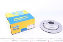 Диск тормозной (задний) BMW 5 (E39) 95-04 (298x20) (с покрытием) (вентилированный)