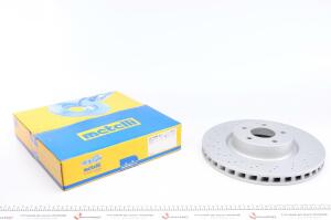 Диск гальмівний (передній) MB S-class (W221) 05-13 (334.9x32) (з покриттям)(вентильований)(перфорир.)