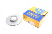 Диск гальмівний (передній) Renault Master/Opel Movano/Nissan Interstar 98- (280x24) (з покр.) (вент.)