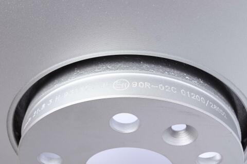 Диск гальмівний (передній) Renault Scenic II 2.0dCi 05-09 (299.9x24) (з покриттям) (вентильований)