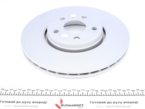 Диск гальмівний (передній) Renault Scenic II 2.0dCi 05-09 (299.9x24) (з покриттям) (вентильований)