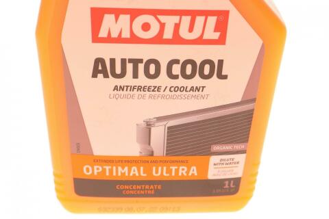 Антифриз (оранжевий) G12 Plus (1л) Auto Cool Optimal Ultra (1:1= -41°C)/(109117/112629)