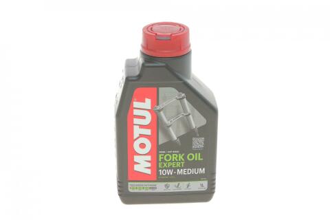 Олива 10W для мотовилок Fork Oil Expert Medium (1л)