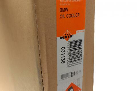 Радіатор масляний BMW 5 (E39) 2.0-3.5i 96-03 (теплообмінник) (M52/M54/M62)