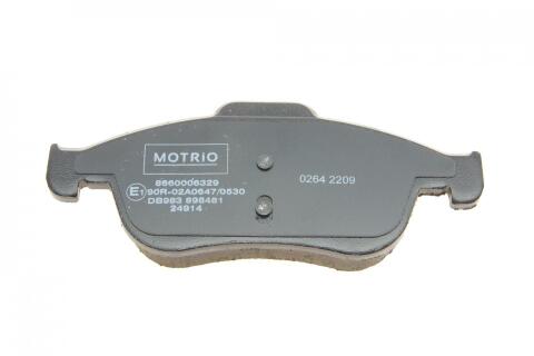 Колодки гальмівні (передні) Renault Megane III/Scenic III 08-