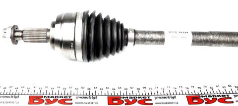 Піввісь Renault Scenic 1.5dCi 09- (L) (25x26x704)