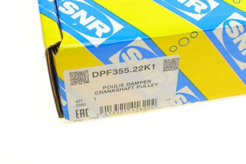 Шків колінвалу Renault Trafic/Master 1.9dCi 01- (6PK) (з болтом)