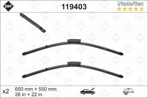 Щітки склоочисника (650/550мм) Renault Scenic II 03-