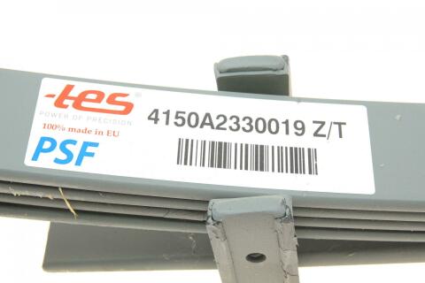 Ресора задня Mitsubishi L200 2.4D/2.5DI-D, 05-15, 5 листов, (60/550/775)  1/8+2/7+1/6+1/16мм.