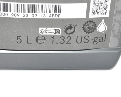 Моторна олива MERCEDES-BENZ 5W-30 (MB229.52), 5 літрів