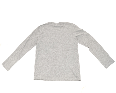 Футболка Classic Long Sleeve Men, серый меланж (Grey Heather), M