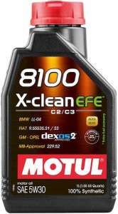 Моторное масло MOTUL 8100 X-clean EFE 5W-30, 1 литр