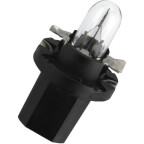 Автолампа 12V 1,2W BX8.5d/2 black (в щиток приладів)