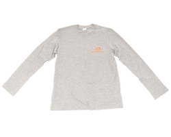 Футболка Classic Long Sleeve Men, сірий меланж (Grey Heather), L
