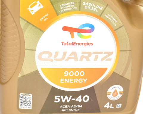 Моторное масло Total QUARTZ 9000 ENERGY 5W-40, 4 литра