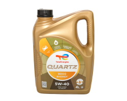 Моторное масло TOTAL QUARTZ 9000 ENERGY 5W-40, 4 литра