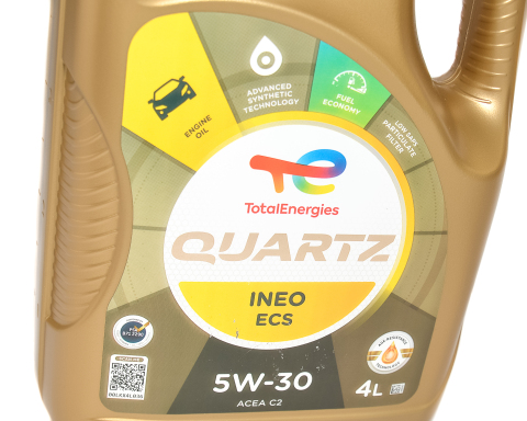 Моторное масло Total QUARTZ INEO ECS 5W-30, 4 литра Моторное масло Total QUARTZ INEO ECS 5W-30, 4 литра