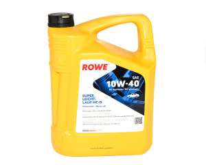 Моторна олива ROWE HIGHTEC SUPER LEICHTLAUF HC-O 10W-40, 5 літрів