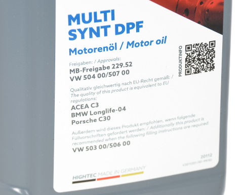 Моторна олива ROWE HIGHTEC SYNT DPF 0W-30, 1 літр Моторна олива ROWE HIGHTEC SYNT DPF 0W-30, 1 літр