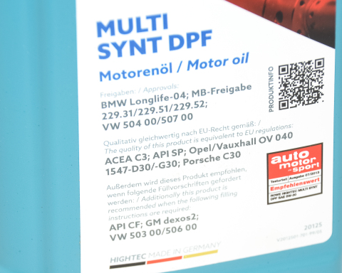 Моторна олива ROWE HIGHTEC MULTI SYNT DPF 5W-30, 1 літр