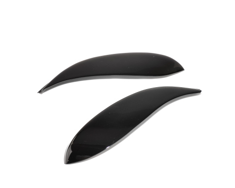 Вії фар (2 шт.) Fly-style* чорний лак Renault Trafic II + Opel Vivaro A 01->14