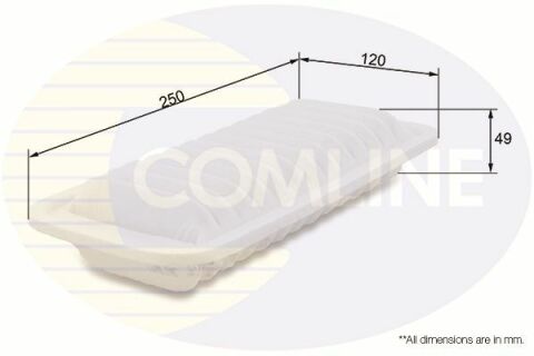 CTY12035 Comline Фильтр воздуха