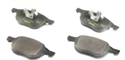 Колодки тормозные (передние) Ford C-Max/Focus/Mazda 3/5 03- (Teves) Q+