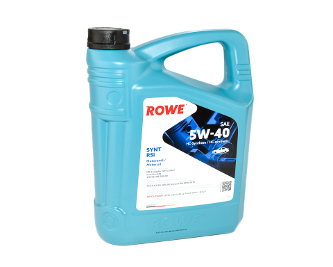 Моторна олива ROWE HIGHTEC SYNT RSi 5W-40, 4 літри Моторна олива ROWE HIGHTEC SYNT RSi 5W-40, 4 літри