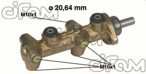 Главный тормозной цилиндр D20,64 mm GOLF-83 POLO-85 PASS. (БЕHЗ.) -80 [-] VW