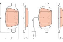 Гальмівні колодки Гальмівні колодки