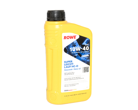 Моторное масло ROWE HIGHTEC SUPER LEICHTLAUF HC-O 10W-40, 1 литр Моторное масло ROWE HIGHTEC SUPER LEICHTLAUF HC-O 10W-40, 1 литр