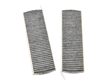 Фільтр салону Citroen Berlingo/Peugeot Partner 08- (к-кт 2шт.) (вугільний)