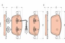 Колодки тормозные