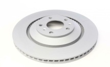Диск гальмівний (задній) Audi A8 03-10/VW Phaeton 04-16 (335x22) (з покриттям) (вентильований)