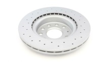 Диск гальмівний (передній) Audi A3/Skoda Octavia II/VW Caddy/Golf V 04- (280x22) (з отворами) (вентильований) Диск гальмівний (передній) Audi A3/Skoda Octavia II/VW Caddy/Golf V 04- (280x22) (з отворами) (вентильований)