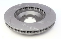 Диск гальмівний (передній) Audi Q7 06-15/Porsche Cayenne 02-/VW Touareg 02-10(350x34) (L)(з прорезом)