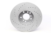 Диск тормозной (передний) BMW X5 (E53) 00-06 (332x30) (с покрытием) (с отверстием) (вентилированный)