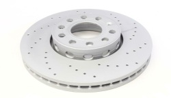 Диск тормозной (передний) VW Passat 96-08 (288x25) (с покрытием) (с отверстием) (вентилированный) Диск тормозной (передний) VW Passat 96-08 (288x25) (с покрытием) (с отверстием) (вентилированный)