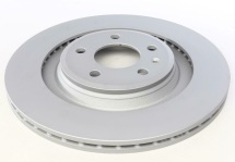 Диск гальмівний (задній) Audi A4/A5 08-17/Q5 08- (330х22) (з покриттям) (вентильований)