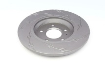 Диск гальмівний (задній) Audi A4/A5/Q5 07-/A6/A7 11- (300x12) (з покриттям) (з прорезом) (повний)