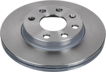 Диск гальмівний (передній) (к-кт 2 шт) Chevrolet Aveo 03-/Daewoo Lanos 97- (236x20) (с покриттям) (вентильований)