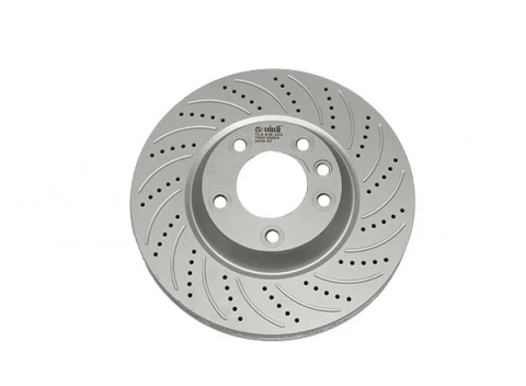 Диск тормозной (передний) Audi Q7 06-15/Porsche Cayenne 02-/VW Touareg 02-10 (350x34) (R)