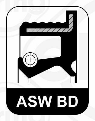 Сальник ступицы (задней) Audi/Seat/VW (40x52/58x7.6)