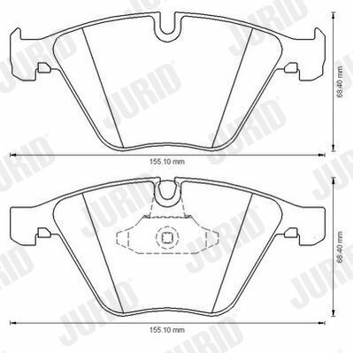 тормозные колодки передние3 e90,x1 e84 05-