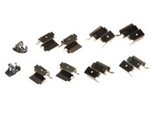 Монтажний к-кт гальмівних колодок задній MAZDA 323/PAJERO/RAV 4 98-07 Монтажний к-кт гальмівних колодок задній MAZDA 323/PAJERO/RAV 4 98-07