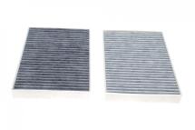 Фільтр салону BMW 5 (G30)/7(G11/G12) 15-(вугільний) (к-кт 2 шт.)