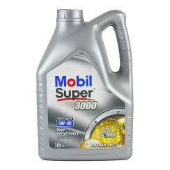 Моторное масло MOBIL SUPER 3000 FORMULA R 5W-30, 5 литров